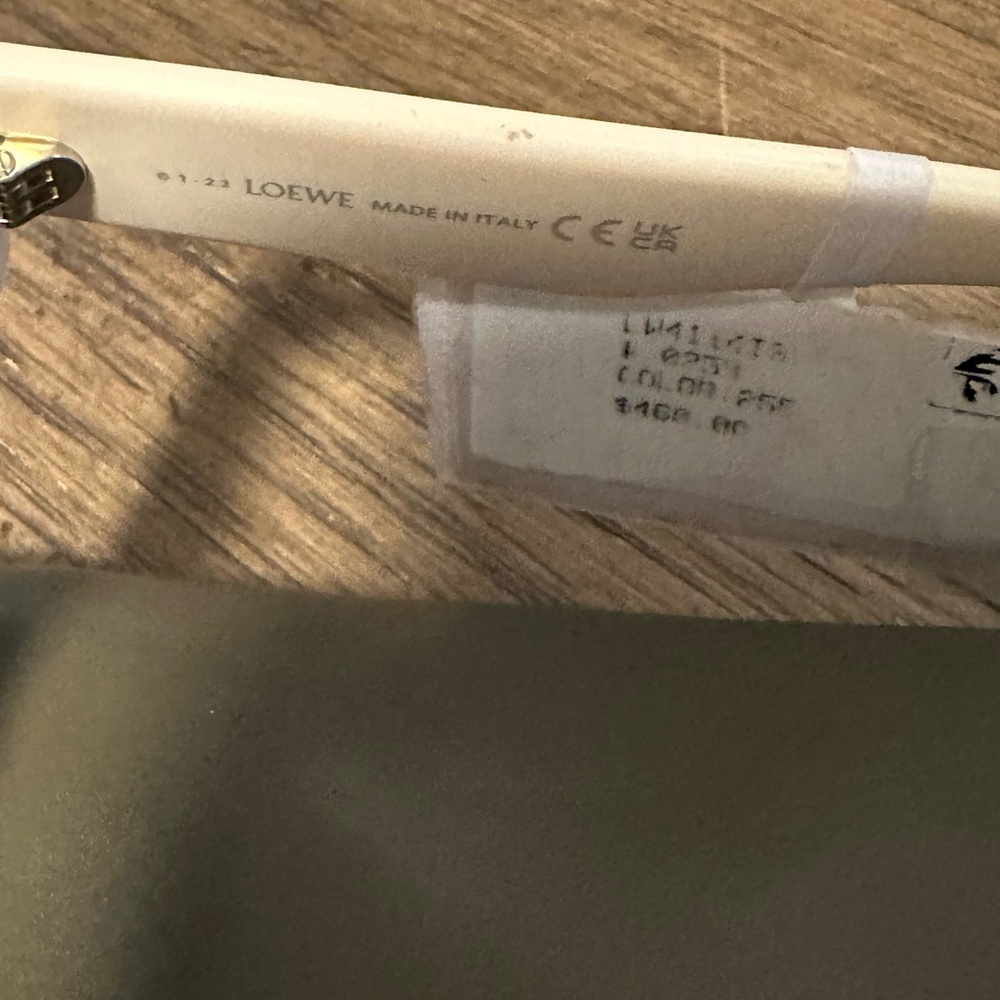 Loewe Cream Cat-Eye Sunglasses with Studs - Picture 5 of 6